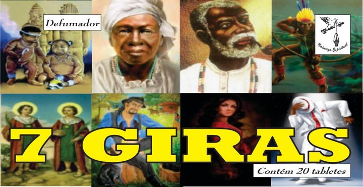 Defumador 7 Giras Natureza Espiritual