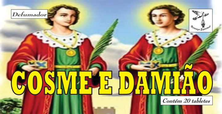Defumador Cosme e Damião Natureza Espiritual