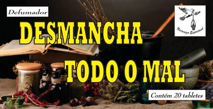 Defumador Desmancha Todo o Mal Natureza Espiritual