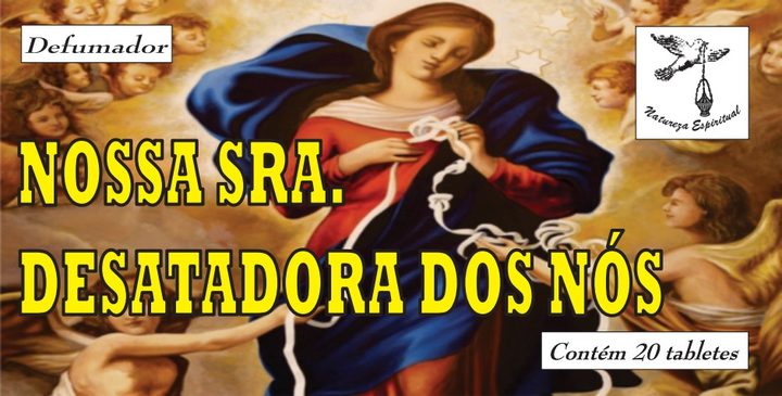 Defumador Nossa Senhora Desatadora dos Nós Natureza Espiritual
