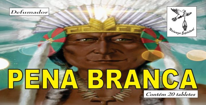 Defumador Pena Branca Natureza Espiritual