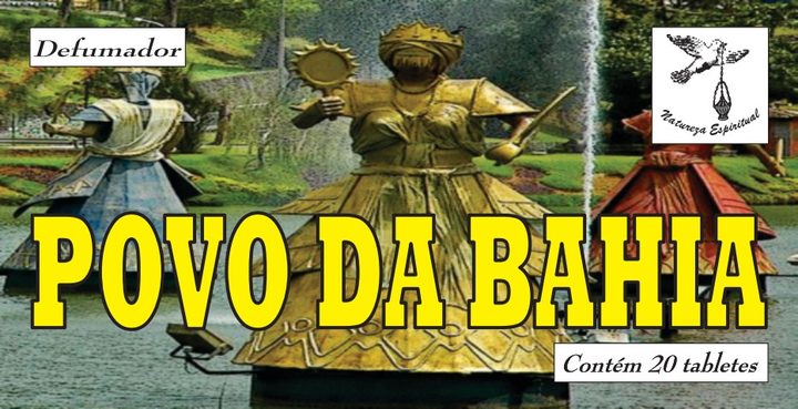 Defumador Povo da Bahia Natureza Espiritual