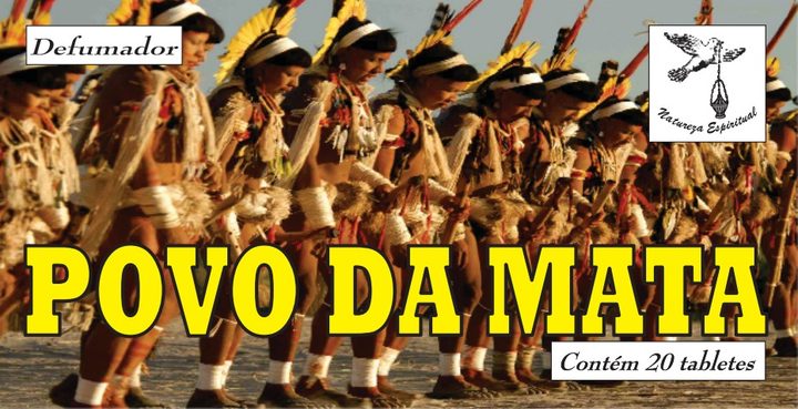 Defumador Povo da Mata Natureza Espiritual