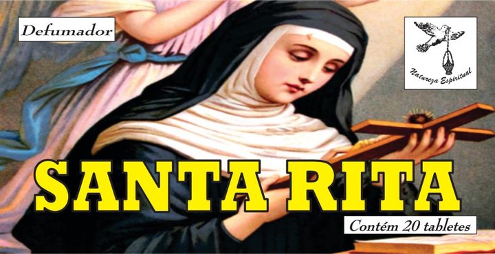 Defumador Santa Rita Natureza Espiritual