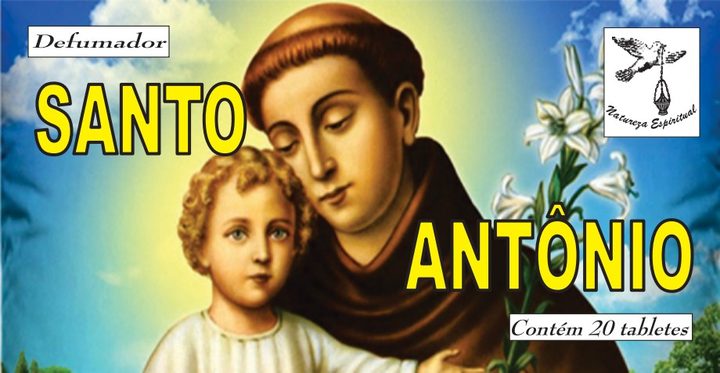 Defumador Santo Antônio Natureza Espiritual