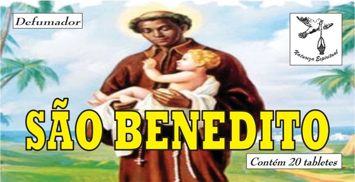 Defumador São Benedito Natureza Espiritual