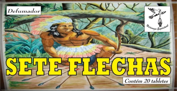 Defumador Sete Flechas Natureza Espiritual
