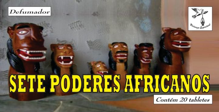 Defumador Sete Poderes Africanos Natureza Espiritual