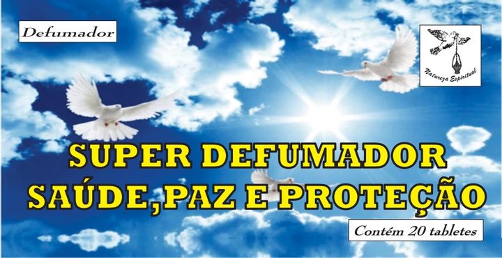 Defumador Super Defumador Saúde, Paz e Proteção Natureza Espiritual