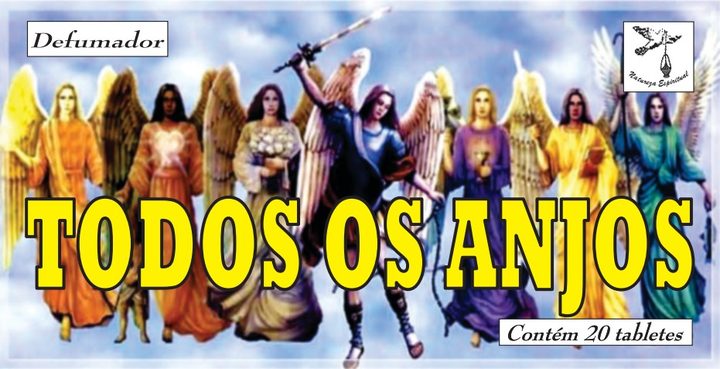 Defumador Todos os Anjos Natureza Espiritual