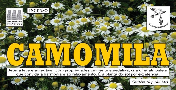 Incenso Camomila Natureza Espiritual