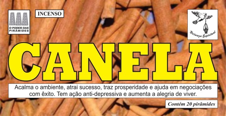 Incenso Canela Natureza Espiritual