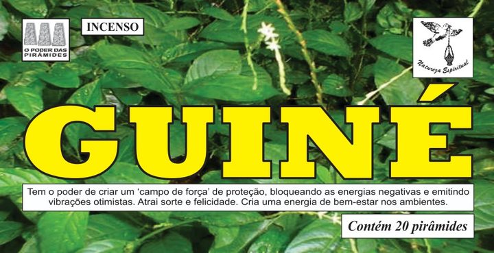 Incenso Guiné Natureza Espiritual