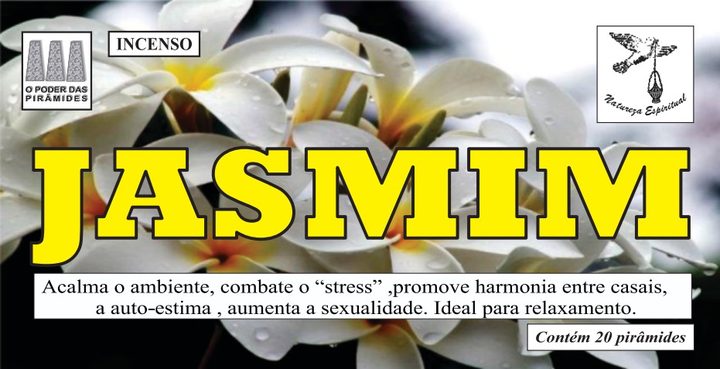 Incenso Jasmim Natureza Espiritual
