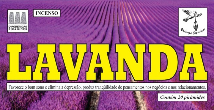 Incenso Lavanda Natureza Espiritual