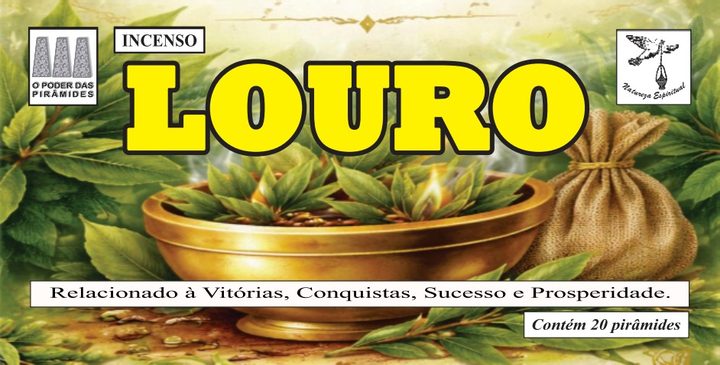 Incenso Louro Natureza Espiritual