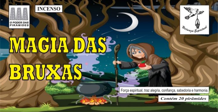 Incenso Magia das Bruxas Natureza Espiritual