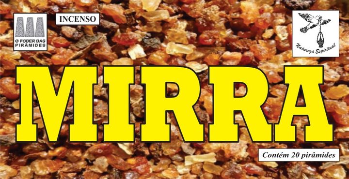 Incenso Mirra Natureza Espiritual