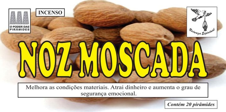 Incenso Noz Moscada Natureza Espiritual