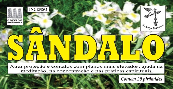Incenso Sândalo Natureza Espiritual