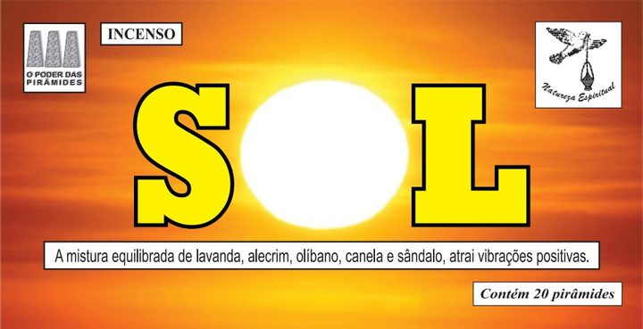 Incenso Sol Natureza Espiritual