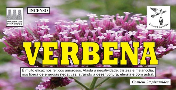 Incenso Verbena Natureza Espiritual
